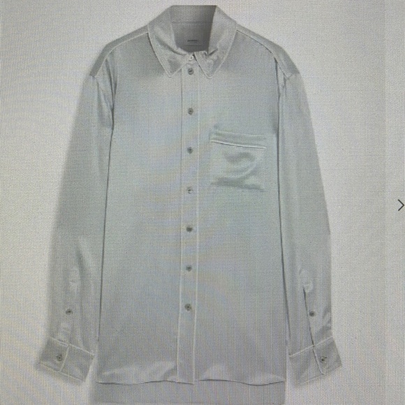 Silk- satin light gray - Picture 1 of 4